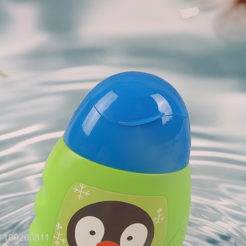 Yiwu market cartoon children 2in1 shampoo body wash for sale
