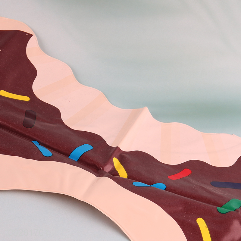 Wholesale Inflatable Donut Swim Ring Donut Pool Float for Kids Adults