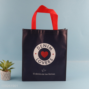 Wholesale Nonwoven Shopping Totes Custom Logo Non-Woven Shopping Bags