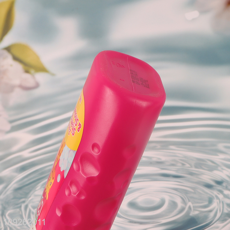 Yiwu market kids strawberry 2in1 shampoo shower gel for sale