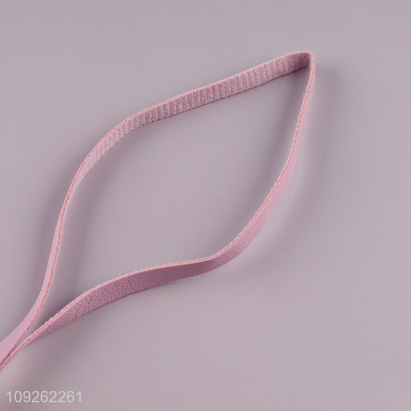 Factory Price Teddy Dog Keychain Pendant PU Leather Bag Charm for Handbag Backpack