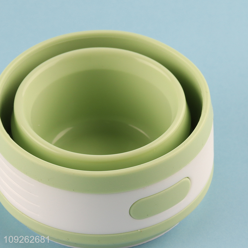 New Product 350ml Collapsible Silicone Cup BPA Free Silicone Travel Mug