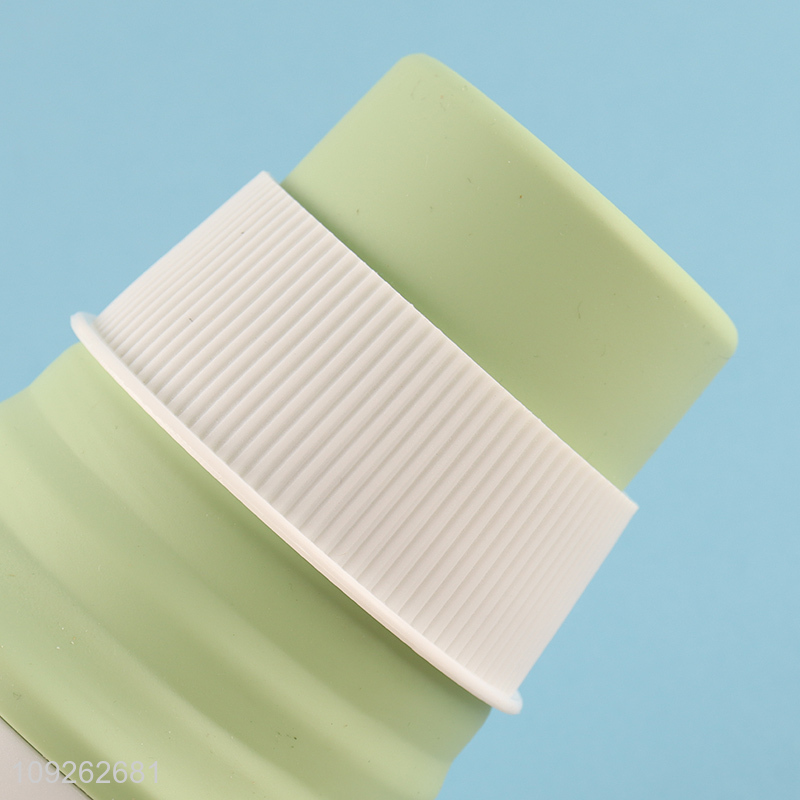 New Product 350ml Collapsible Silicone Cup BPA Free Silicone Travel Mug