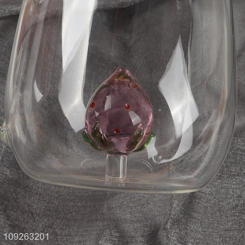 Top selling unbreakable glass water cup coffee cup with handle