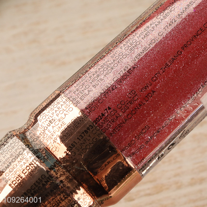 Popular Product Lip Gloss High Pigmented Long Lasting Waterproof Lip Gloass