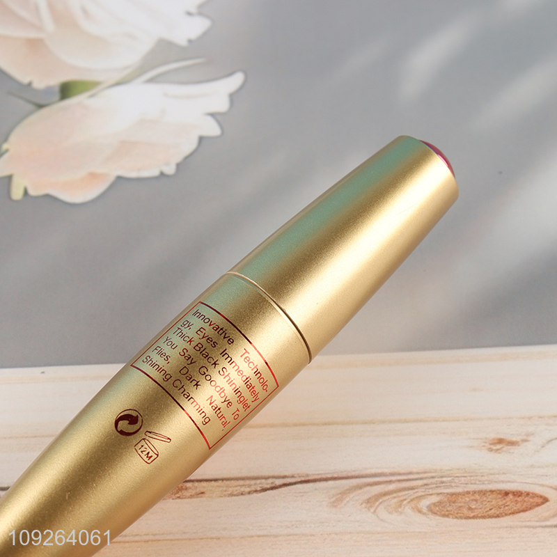 New Arrival Black Mascara Smudge-Proof Sweatproof Water Resistant Mascara Eye Makeup