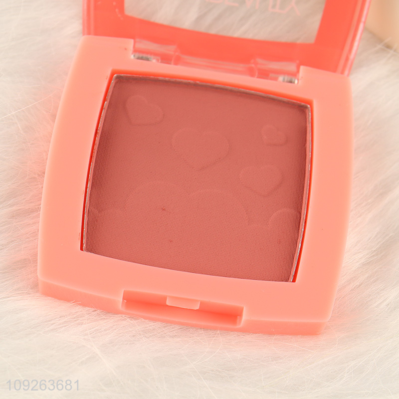 China Imports Single Color Blush Long Lasting High Pigmented Blush for Women