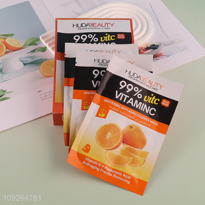 New Arrival Vitamin C & Hyaluronic Acid Anti-Aging Freckle Removing Face Mask