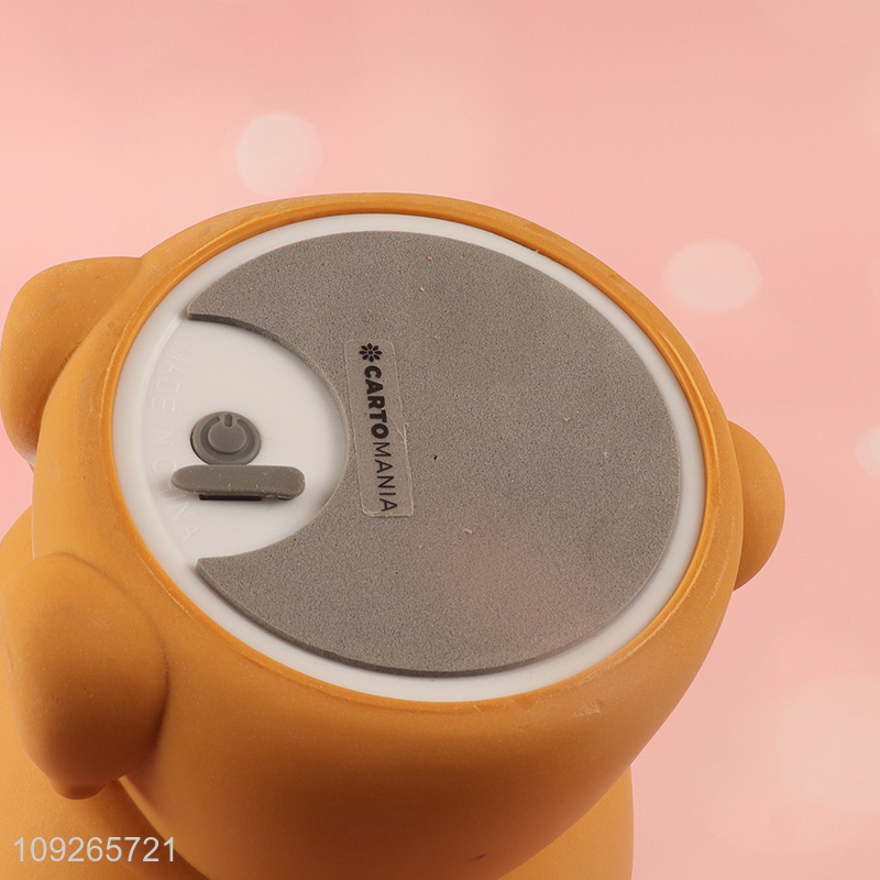 China wholesale cartoon bear shape led night lights night lamp for bedroom