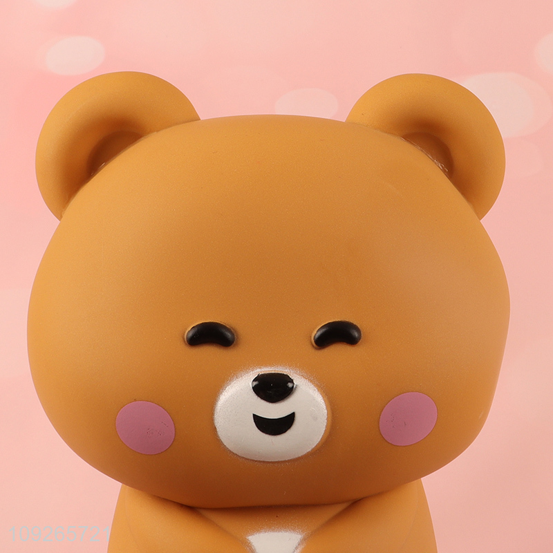 China wholesale cartoon bear shape led night lights night lamp for bedroom