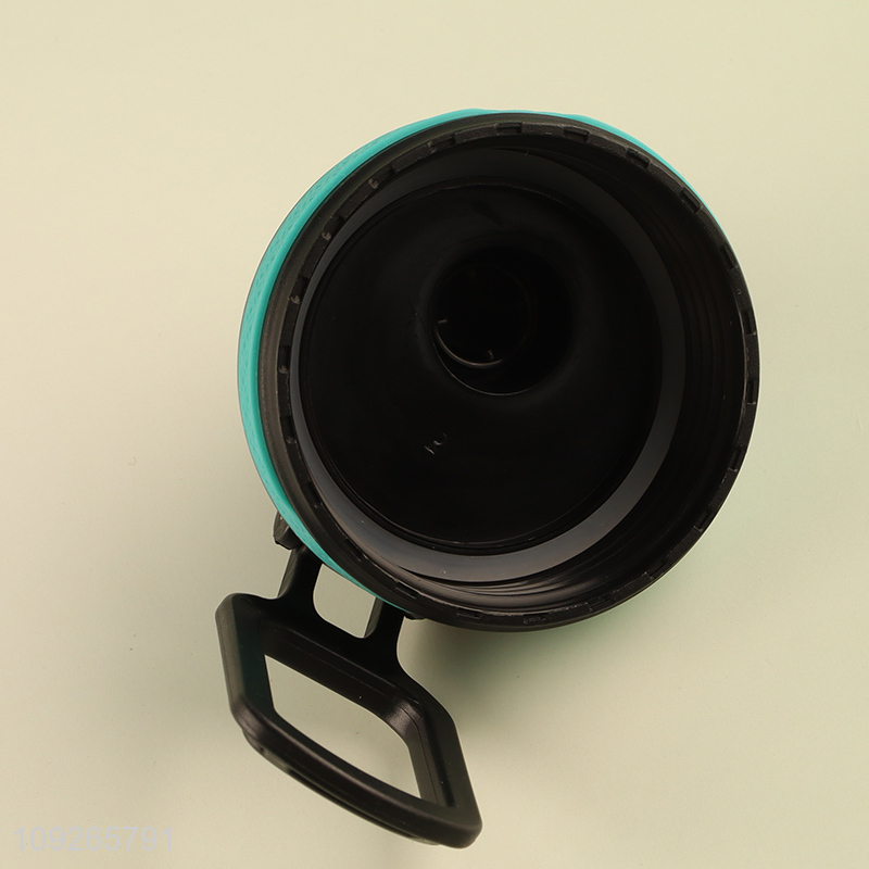 China Wholesale Plastic Water Bottle with Handle for Office Gym Outdoor Sports