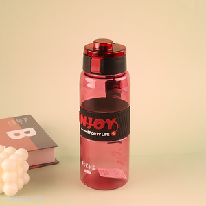 Factory Supply Plastic Sports Water Bottle Portable Leakproof Plastic Water Bottle