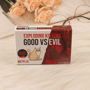 Good selling party supplies creative exploding kittens playing cards toys