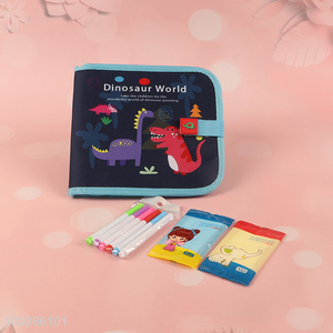 Most popular dinosaur world children drawing book painting coloring book