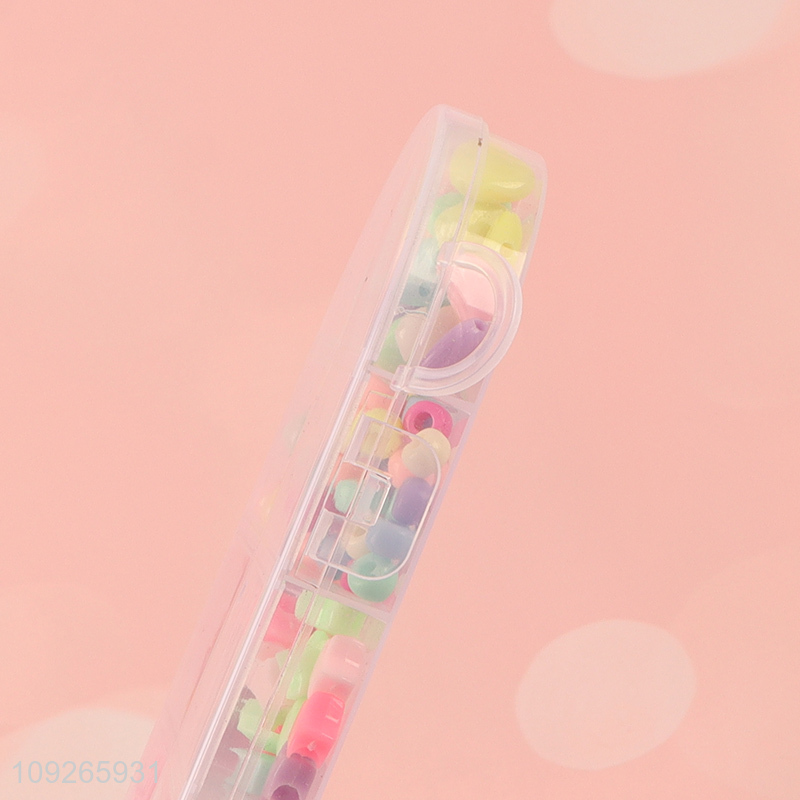 Hot selling children creative diy bead toys diy jewelry toy set wholesale