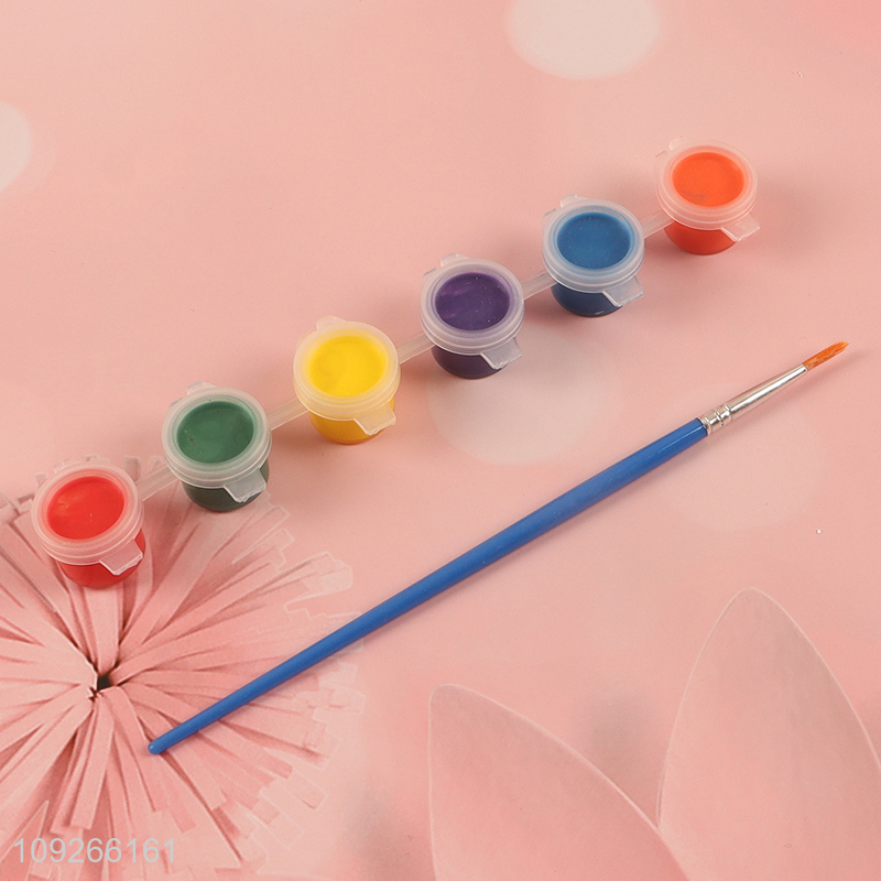 Top quality children diy plaster paint set painting toys with painting brush