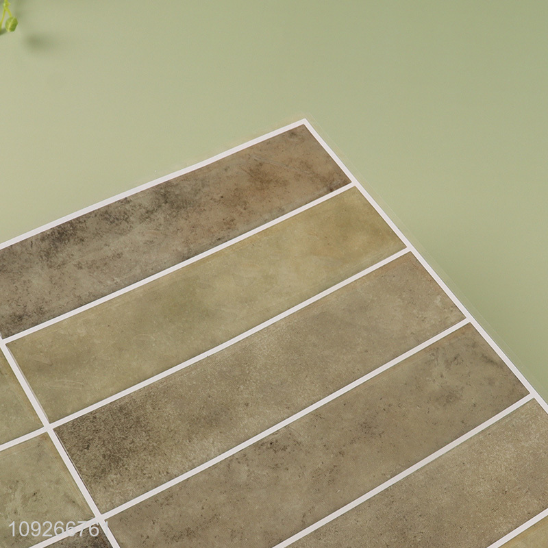 Best selling self-adhesive bathroom kitchen waterproof wall panels wall sticker wholesale