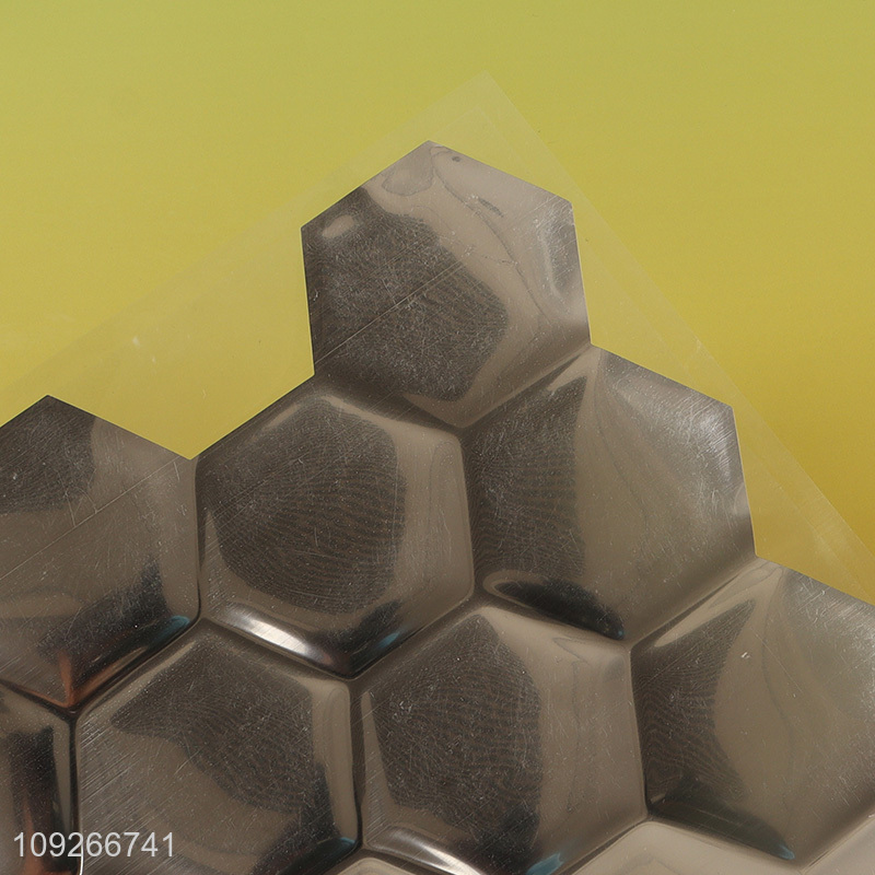 Yiwu market self-adhesive waterproof bathroom kitchen wall panels wall sticker