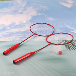 Yiwu market professional badminton racket set indoor sports training equipment for sale