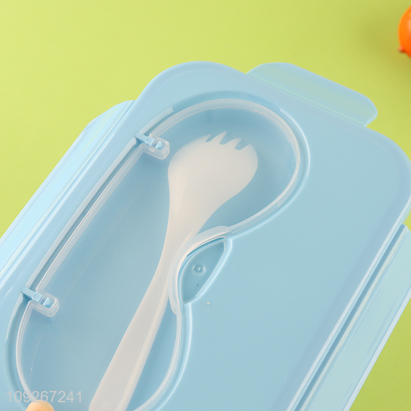 New product stainless steel school office lunch box set with spoon