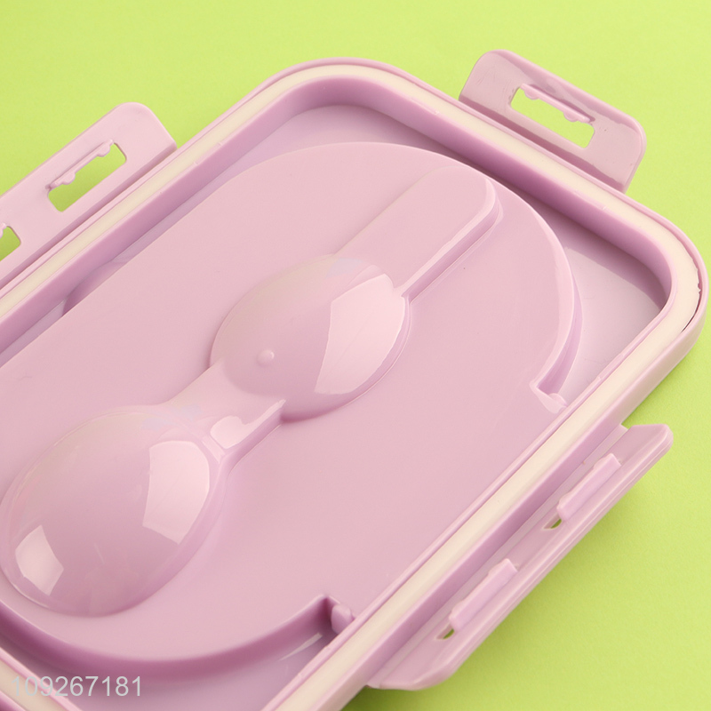 New style stainless steel portable cartoon children lunch box set