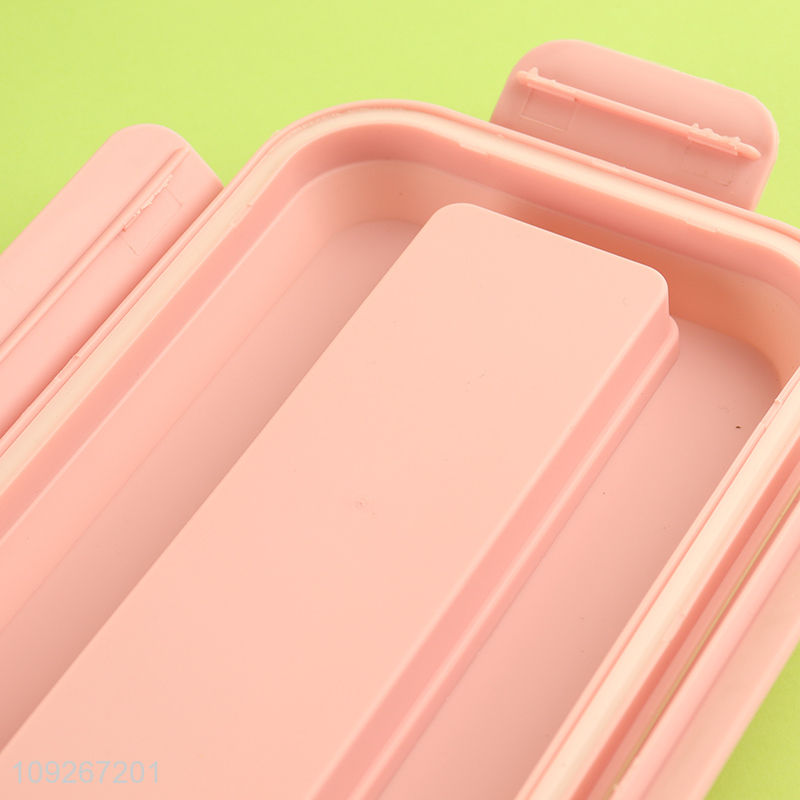 Most popular cartoon portable school kids lunch box set for sale