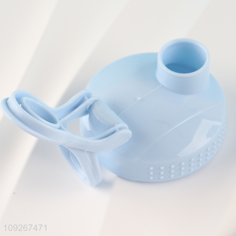 Latest products cartoon plastic dinner plate water bottle set for household