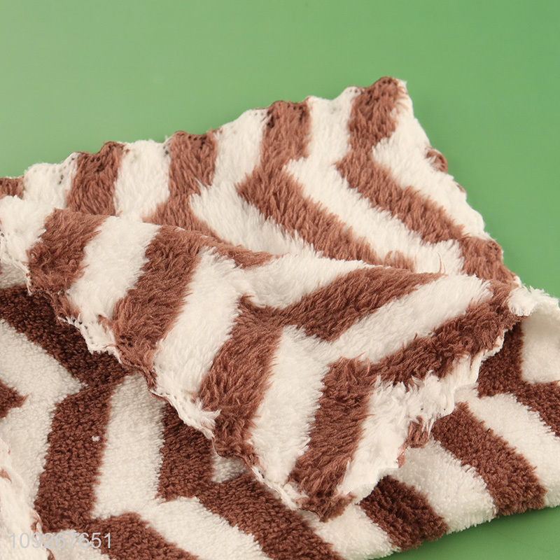 China products 3pcs square microfiber cleaning clothes cleaning towel set