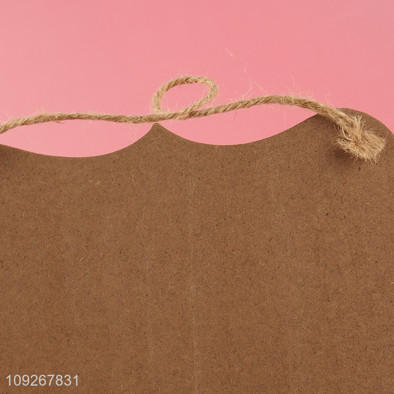 Top products wooden crafts wooden hanging ornament decoration for sale