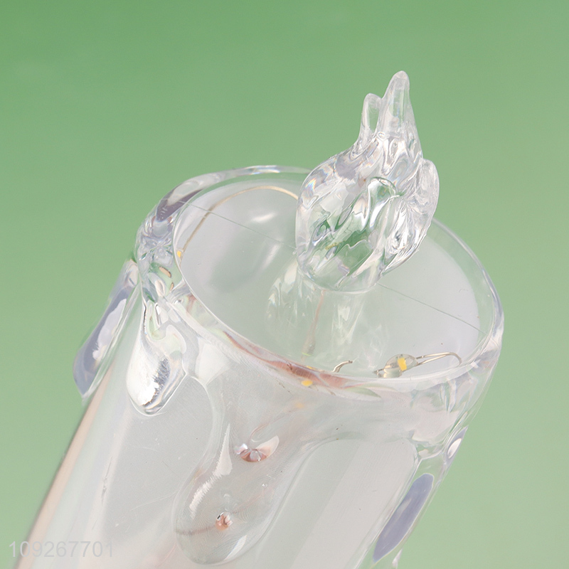 Popular products home decor desktop led candle battery power candle