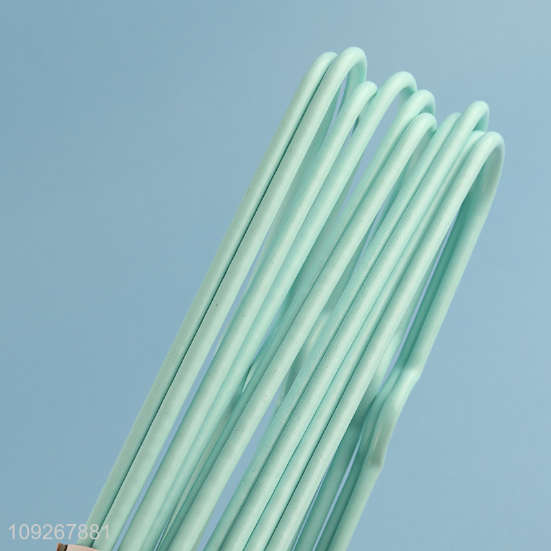 China factory non-slip plastic-coated hanger clothes hanger for sale