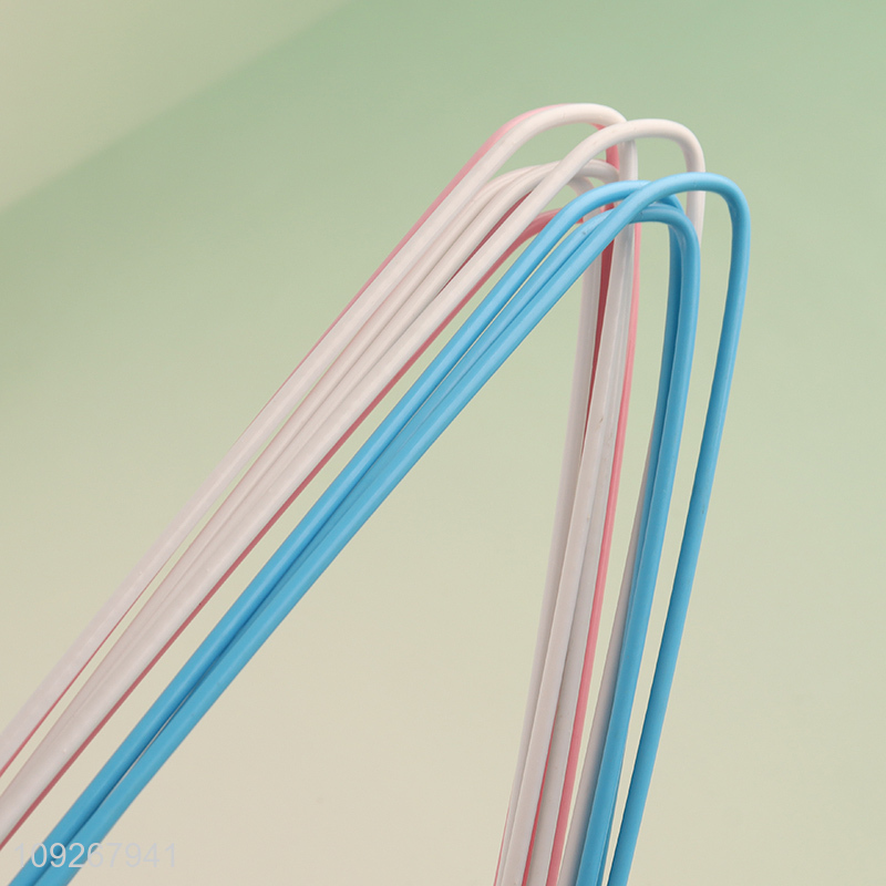 New product 10pcs multicolor clothes hanger hanging clothes rack for sale