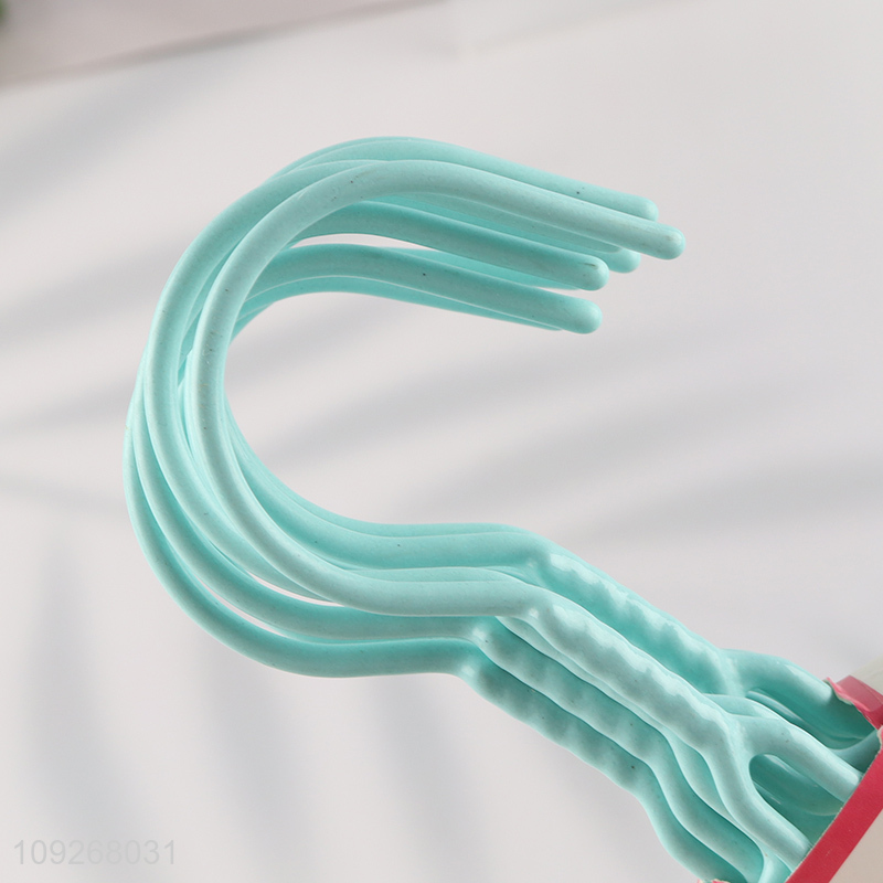 Factory direct sale non-slip plastic-coated hanger clothes rack wholesale