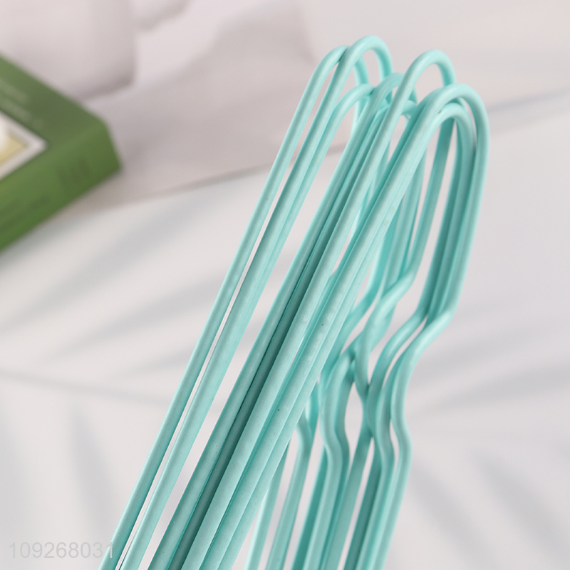 Factory direct sale non-slip plastic-coated hanger clothes rack wholesale