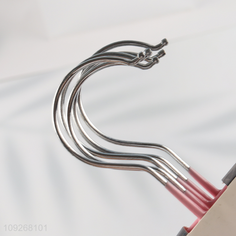 China products 5pcs household clothes hanger coat rack for sale