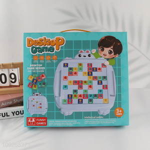 Best quality children funny desktop games intellectual sudoku games
