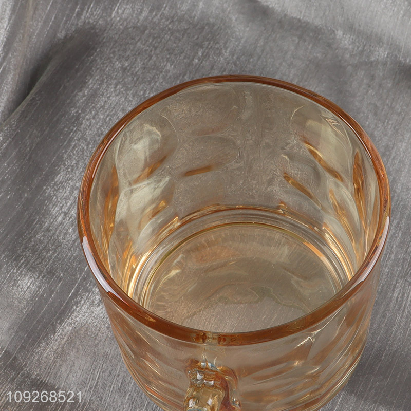 Hot selling glass unbreakable water cup coffee cup with handle