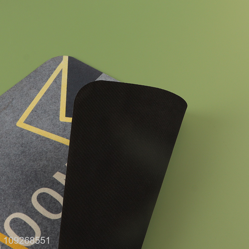 China factory rectangle non-slip bathroom mat floor mat for sale