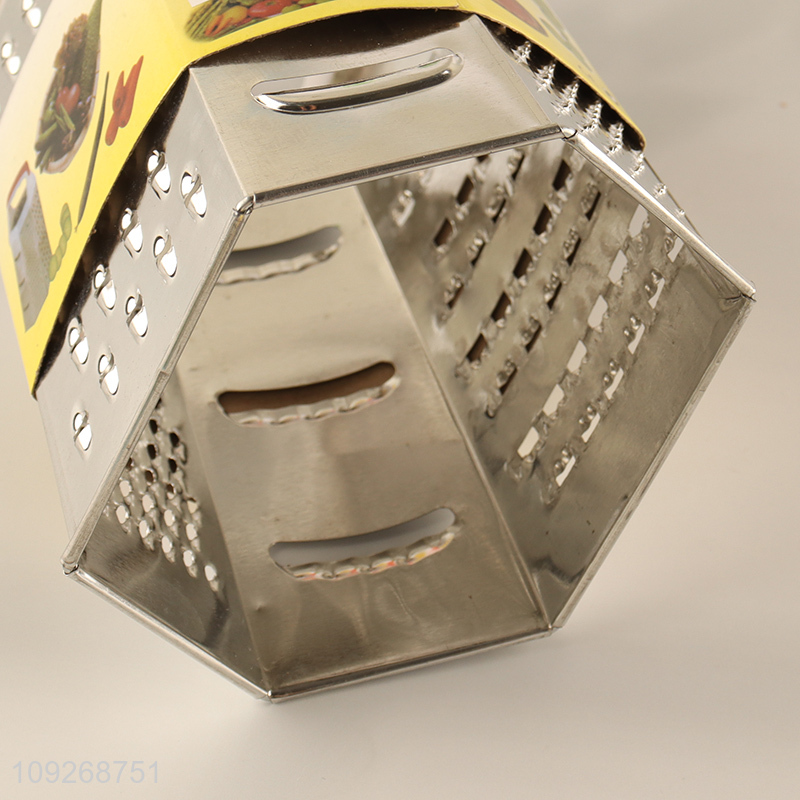 China factory household kitchen six sided vegetable grater for kitchen gadget