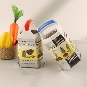 China factory household kitchen six sided vegetable grater for kitchen gadget
