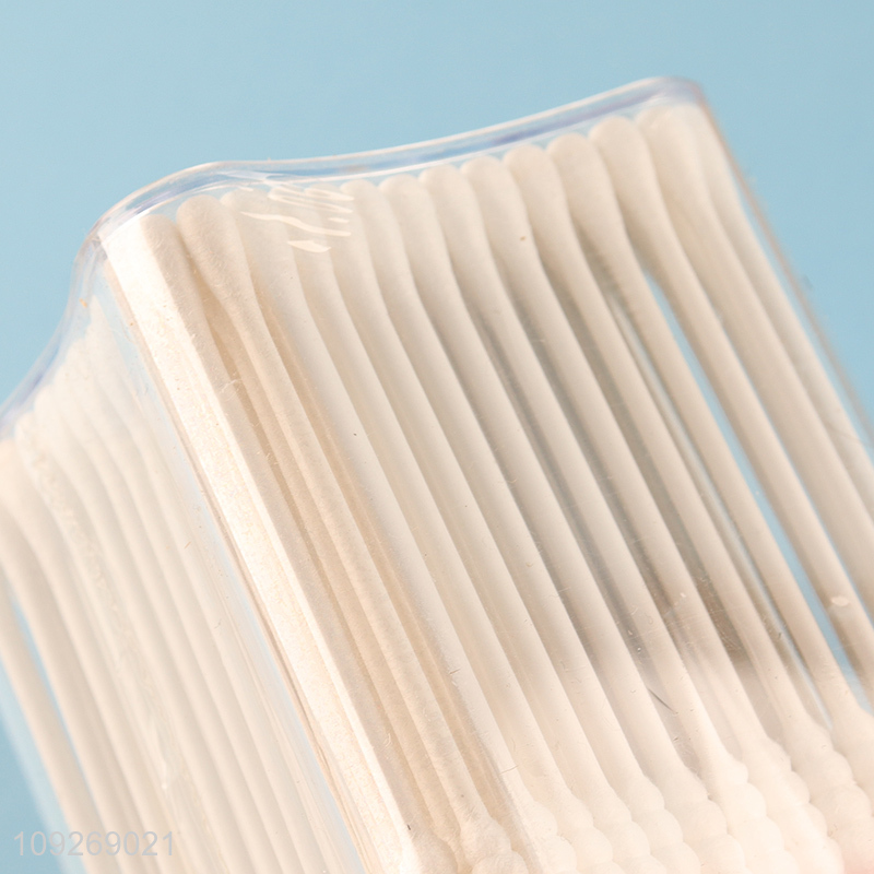 Good selling household 180pcs paper stick cotton swab cotton bud wholesale