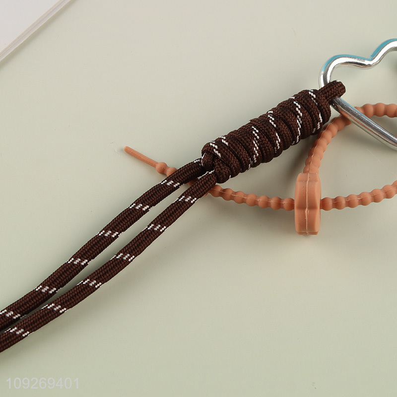 China products heart shape pendant keychain key ring bag pendant