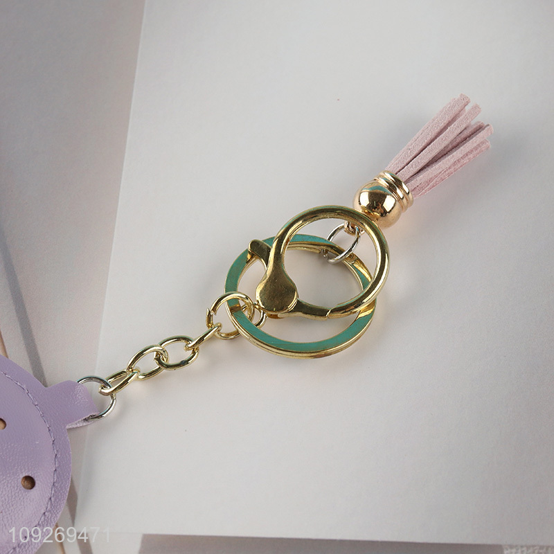 Yiwu market ice cream pendant keychain key ring bag pendant for gifts