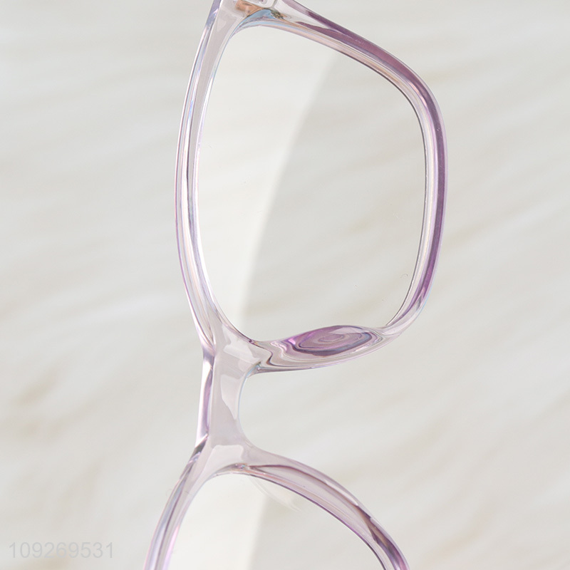 Good selling rectangle frame decorative non-prescription glasses wholesale