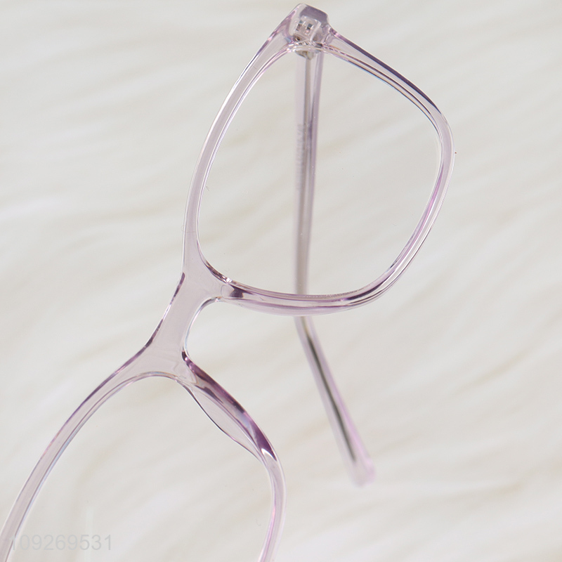 Good selling rectangle frame decorative non-prescription glasses wholesale