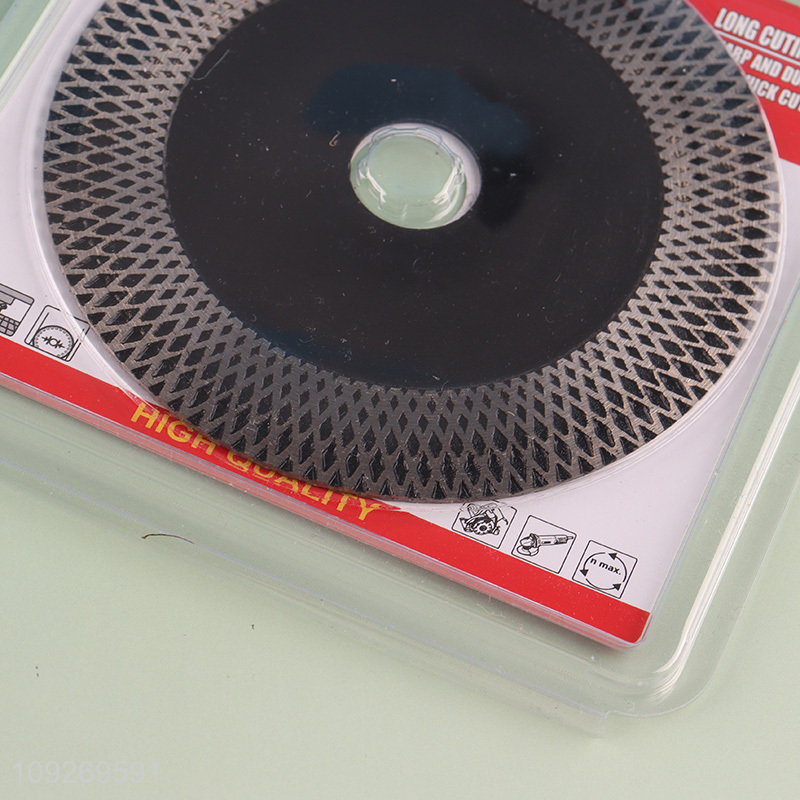 Top selling 5inch professional brazed diamond cutting disc saw blade