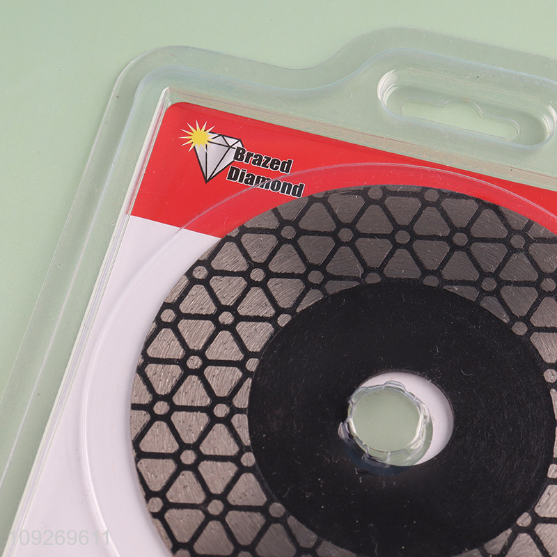New arrival durable quick cutting professional brazed diamond cutting disc saw blade