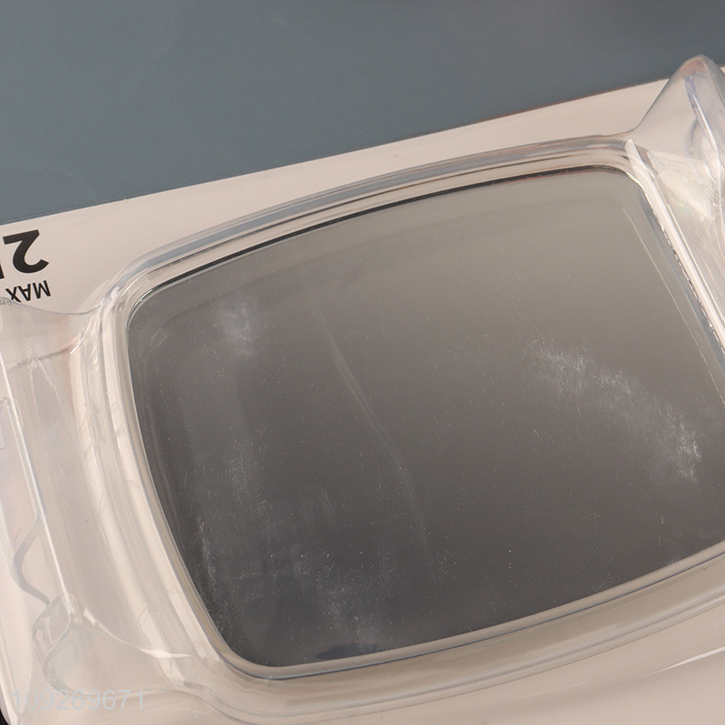 Hot selling bathroom accessories wall-mounted self-adhesive makeup mirror wholesale