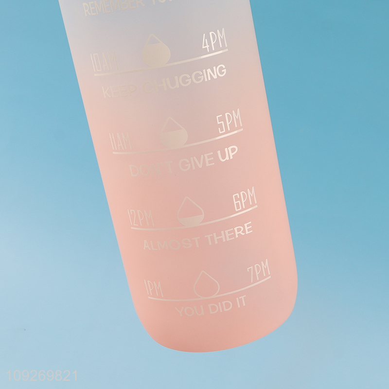 Popular Product 900ML Plastic Water Bottle Custom Logo Portable Water Bottle