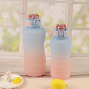 High Quality 1500 2000ML Plastic Water Bottle Large Capacity Plastic Water Bottle